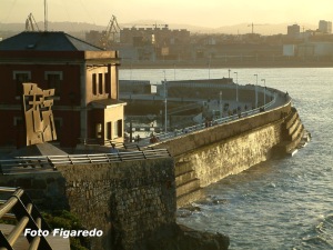 Punta Lequerica. Foto Figaredo, Gijón