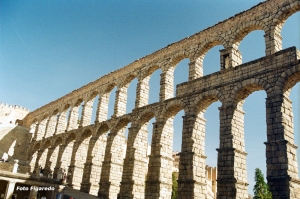 Acueducto de Segovia. Foto Figaredo, Gijón