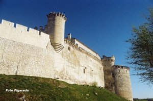 Castillo de Cuéllar, vista parcial. Foto Figaredo, Gijón