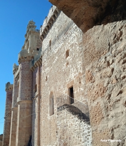 Entrada al Castillo de Turégano. Foto Figaredo, Gijón