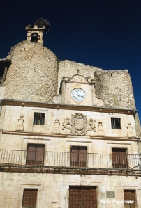 Castiilo y Ayuntamiento de Sepúlveda. Foto Figaredo, Gijón